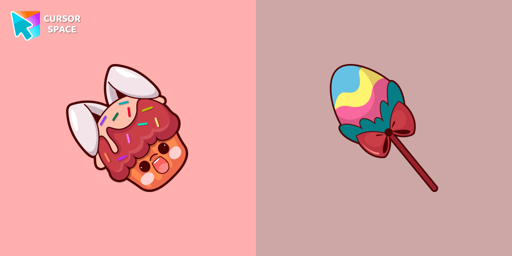Easter Cake cursor cursor pack